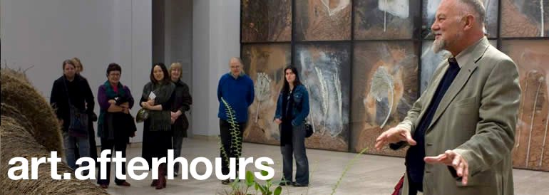 art after hours, every wednesday 5-9pm, art talks concert jazz films