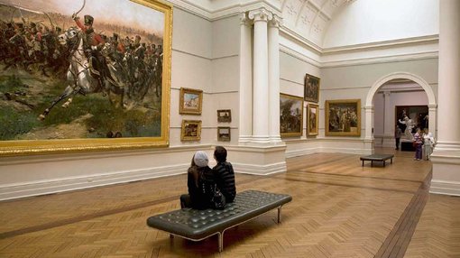 a view inside 19th & 20th c European art
