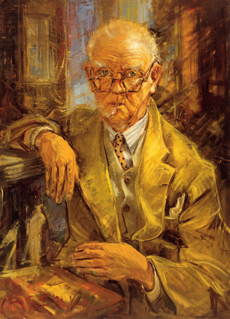 Reinis Zusters: Mr John Price Strange :: Archibald Prize 1951 :: Art